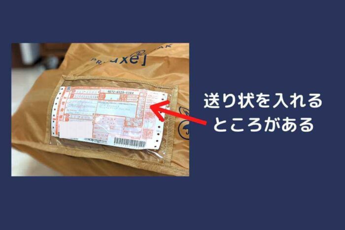 リネット保管の送り状と集荷依頼用の電話番号