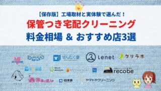 保管つき宅配クリーニングの比較ランキング。工場取材と体験レビューでおすすめ店を決定